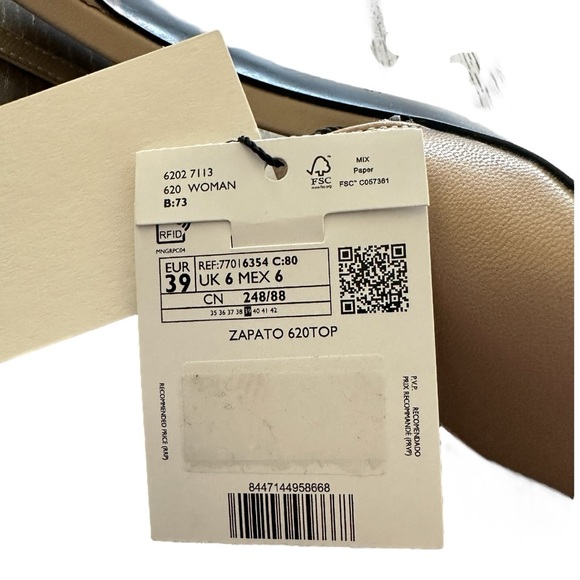 Mango Cream Slingback Heels - Picture 10 of 11